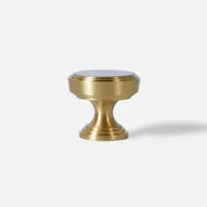 Gałka meblowa mosiężna G2 30x26 mosiądz szczotkowany