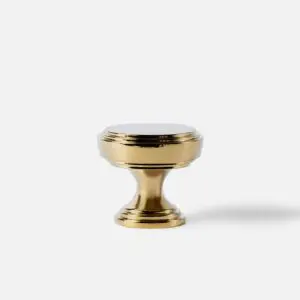 Gałka meblowa mosiężna G2 30x26 kolor złoty połysk