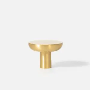 Gałka do mebli G3 30x22 mosiądz szczotkowany