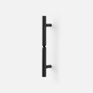 Uchwyt mosiężny relingowy SENZA 140mm kolor czarny