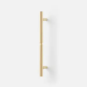 Uchwyt meblowy mosiężny relingowy SENZA długość 172mm