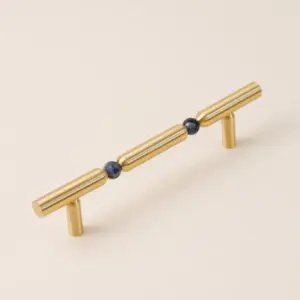 Uchwyt meblowy mosiężny relingowy MENO długość 153mm