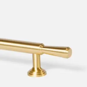 Uchwyt meblowy 800mm mosiądz szczotkowany z łezkami model 2