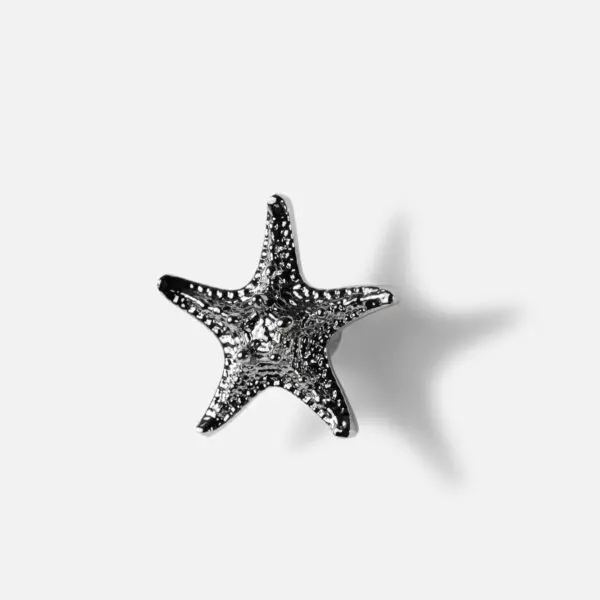 Uchwyt_mosiezny_rozgwiazda_kolor_srebrny Uchwyt_mosiezny_rozgwiazda_kolor_srebrny