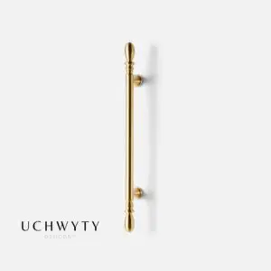 Uchwyt meblowy mosiężny - reling 213 mm Berło