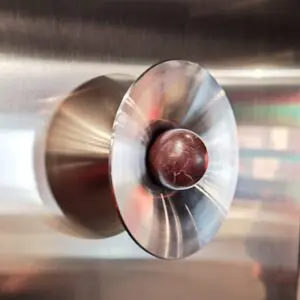 Gałka meblowa kielich K12 stal nierdzewna kamień DO WYBORU