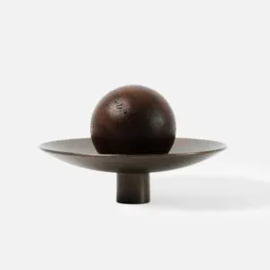 Gałka mosiężna kolor czekoladowy Kielich K2 kamień DO WYBORU