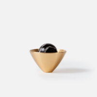 Galka-meblowa-uchwyt-kielich-K3-mosiezny-szczotkowany-z-kamieniem-bialo-czarnym-zebra-jaspis