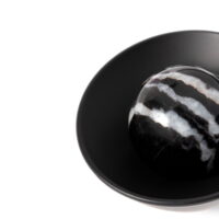 Galka-mosiezna-kielich-k3-kolor-czarny-kamien-zebra