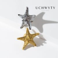 Galka_mosiezna_rozgwiazda_zlota_srebrna