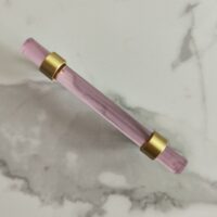 Reling-uchwyt-do-mebli-krysztal-kolor-rozowy-150mm-mosiadz