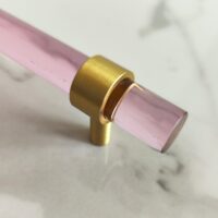 Reling-uchwyt-meblowy-krysztal-kolor-rozowy-150mm