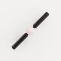 UCHWYT-MENO-98MM-CZRNY-I-ROZOWY-KWARC