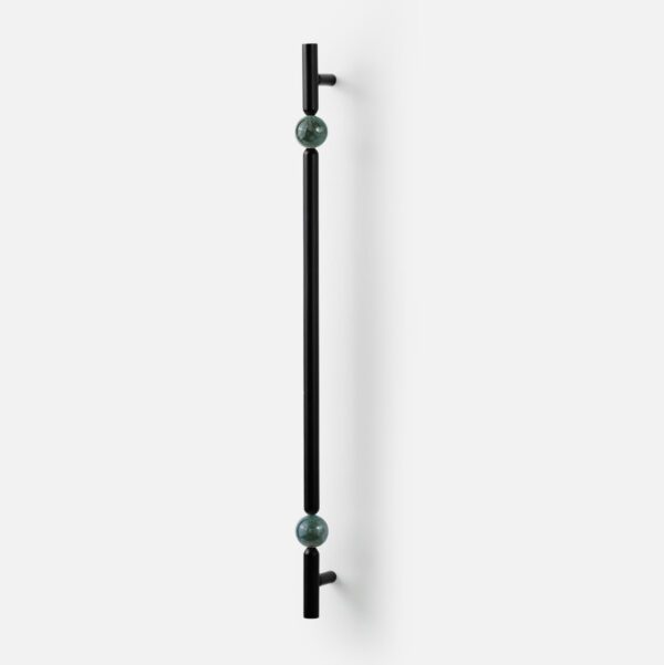 UCHWYT-MOSIEZNY-KOLOR-CZARNY-MENO-332MM-DWIE-KULKI-KAMIENNE-20mm-ZIELONY-AGAT-1 UCHWYT-MOSIEZNY-KOLOR-CZARNY-MENO-332MM-DWIE-KULKI-KAMIENNE-20mm-ZIELONY-AGAT-1