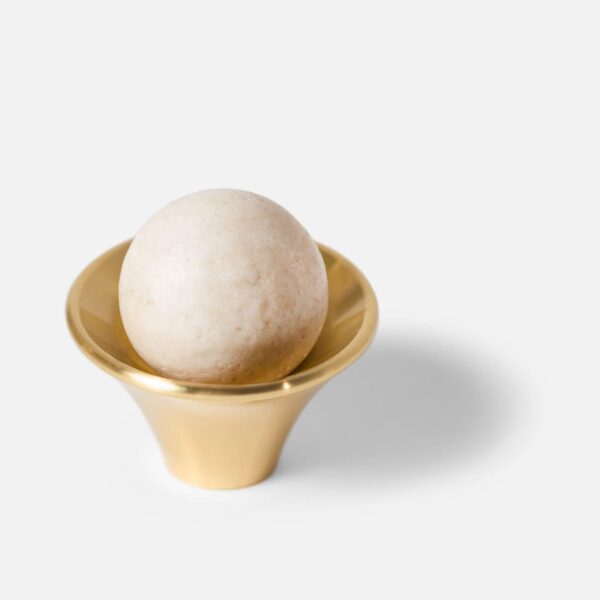 UCHWYT-OZDOBNY-KIELICH-K1-TRAWERTYN UCHWYT-OZDOBNY-KIELICH-K1-TRAWERTYN