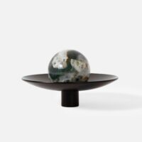 Uchwyt-galka-kielich-k2-z-czarnym-kamieniem-zielonym-agat