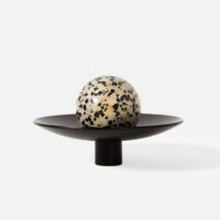 Uchwyt-galka-mosiezna-kielich-K2-kolor-czarny-zebra-dalmatynczyk-2