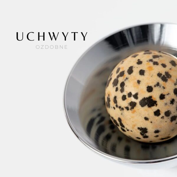 Uchwyt-galka-mosiezna-kielich-K3-kolor-srebrny-z-kamieniem-naturalnym-jaspis-dalmatynczyk Uchwyt-galka-mosiezna-kielich-K3-kolor-srebrny-z-kamieniem-naturalnym-jaspis-dalmatynczyk