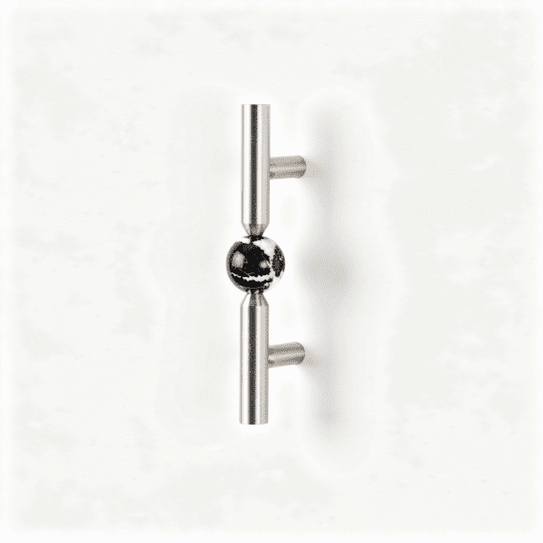 Uchwyt-ze-stali-nierdzewnej-z-kamieniem-jaspis-zebra-20mm MENO stal nierdzewna 108mm